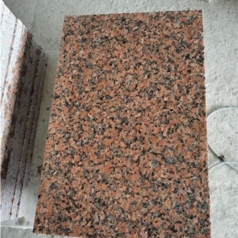 guilin red granite surface texture